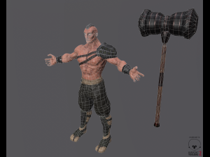 blind hammer holder yen 3D Model