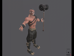 blind hammer holder yen 3D Model