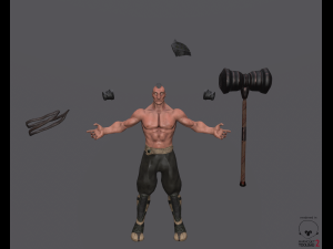 blind hammer holder yen 3D Model