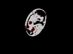 mortal kombat logo Model 3D