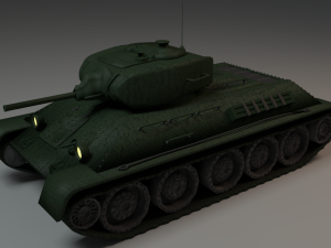 t-34-stz tank 3Dモデル