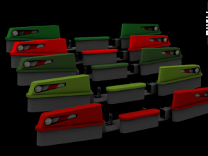 agri bumper tractors Model 3D