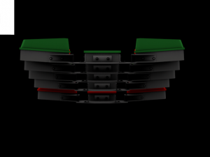 agri bumper tractors 3D-Modell