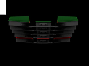 agri bumper tractors 3D Model