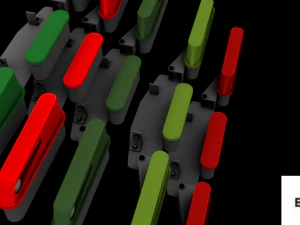agri bumper tractors 3D Model