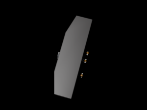 rear weight 2tonnen 3D Модель