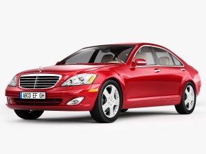 mercedes-benz s-class 3D मॉडल