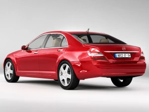 mercedes-benz s-class 3D Model