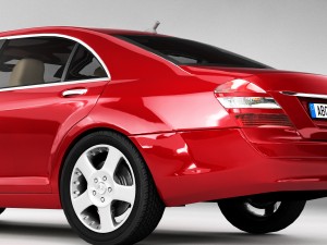 mercedes-benz s-class 3D Model
