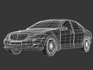 mercedes-benz s-class 3D Model