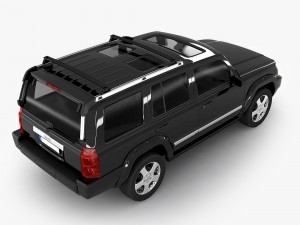 jeep commander suv 3D 모델