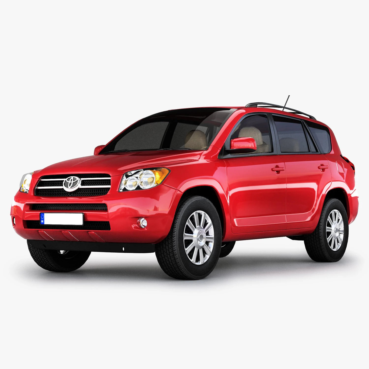 toyota rav4 3D Model .c4d .max .obj .3ds .fbx .stl .blend