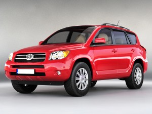toyota rav4 3D 模型