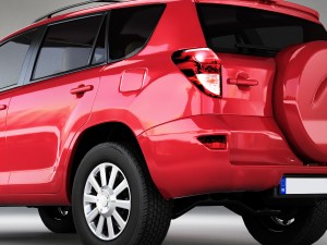 toyota rav4 3D 模型