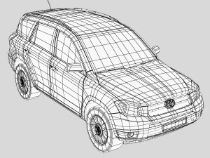 toyota rav4 3D Model