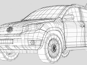 toyota rav4 3D Model