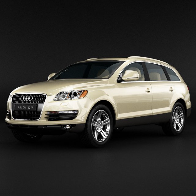 audi q7 3D-Modell .c4d .max .obj .3ds .fbx .stl .blend 