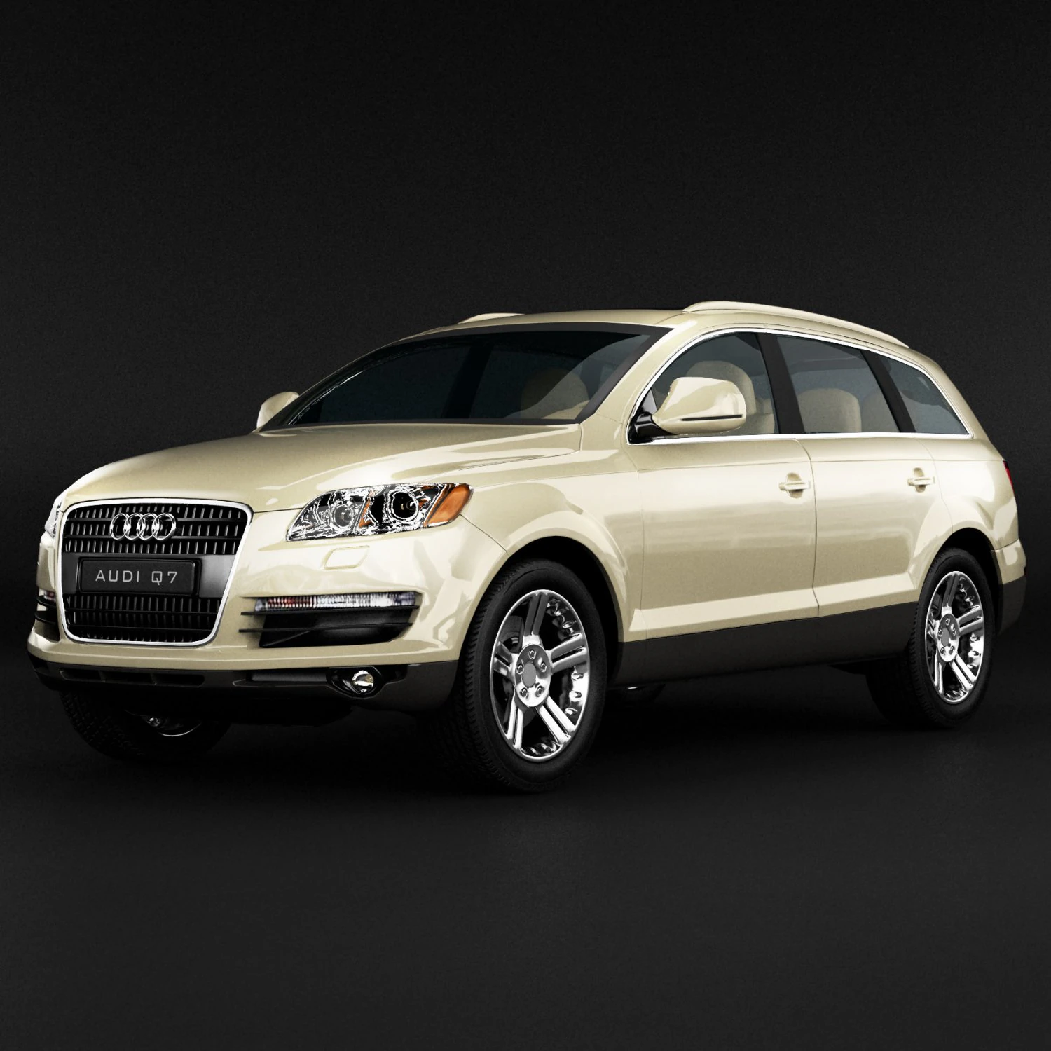 audi q7 3D Model .c4d .max .obj .3ds .fbx .stl .blend 