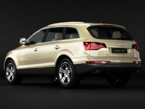 audi q7 3D Model