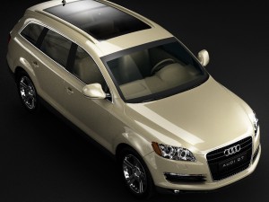 audi q7 3D-Modell