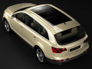 audi q7 3D-Modell