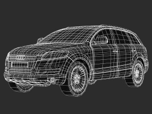 audi q7 3D-Modell