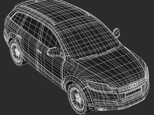 audi q7 3D-Modell