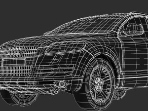 audi q7 3D-Modell
