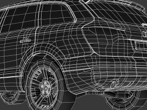 audi q7 3D Model