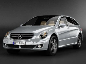 мерседес r класу 3D Модель