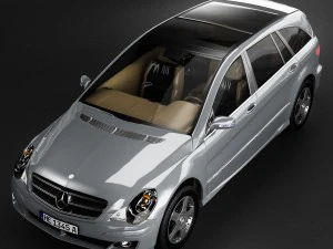 mercedes r class 3D Model