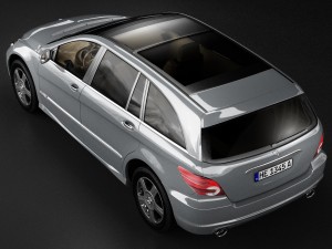 mercedes r class Model 3D