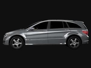 mercedes r class Model 3D