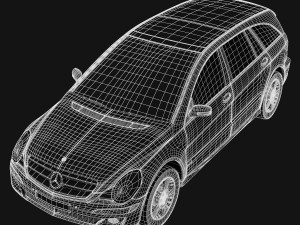 mercedes r class Model 3D