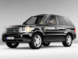 range rover suv 3D Model