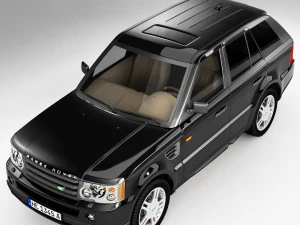 range rover suv 3D Model