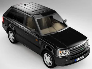range rover suv 3D Model