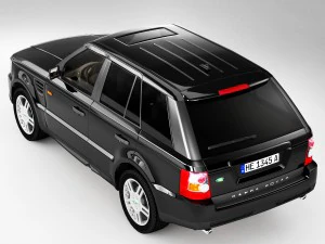 range rover suv 3D Model