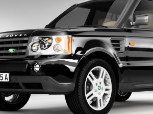 range rover suv 3D Модель