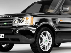 range rover suv 3D Model