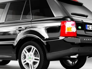 range rover suv 3D Model