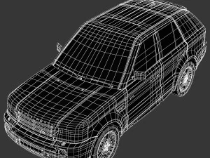 range rover suv 3D Model