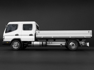 mitsubishi fuso fe160 crew cab 3D Model