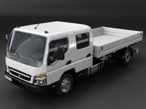 mitsubishi fuso fe160 crew cab 3D Model