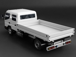 mitsubishi fuso fe160 crew cab 3D Model