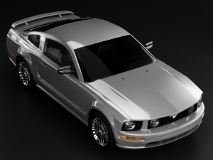 ford mustang gt Modelo 3D