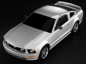 ford mustang gt Modelo 3D