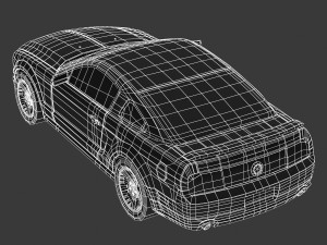 ford mustang gt Modelo 3D