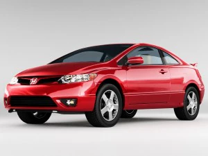 honda civic coupe 3D Model