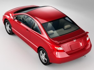 honda civic coupe Modèle 3D